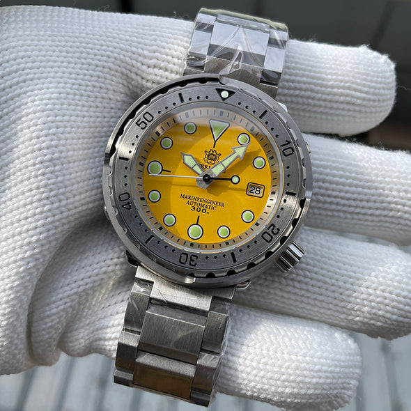 Steeldive SD1986 Full Steel Tuna Diver Watch