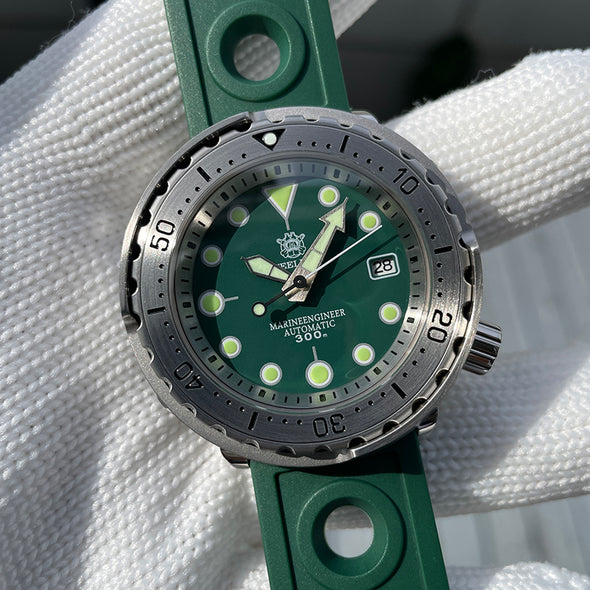 Steeldive SD1986 Full Steel Tuna Diver Watch