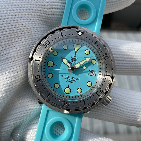 Steeldive SD1986 Full Steel Tuna Diver Watch