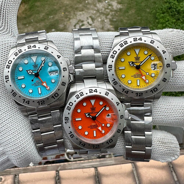 ★LaborDay Sale★Steeldive SD1992 NH34 GMT Automatic Watch