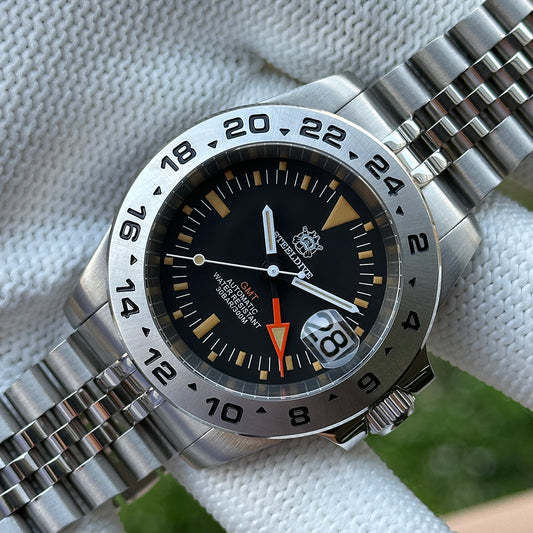 Steeldive SD1992V Vintage NH34 GMT Automatic Watch