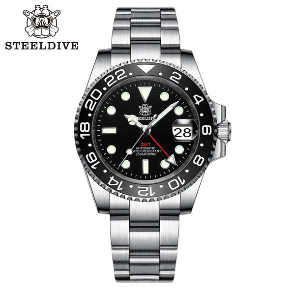Steeldive SD1993 NH34 GMT Automatic Watch V2