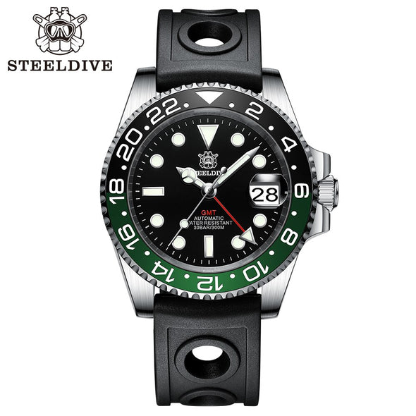 ★Welcome Deal★Steeldive SD1993 NH34 GMT Automatic Watch V2