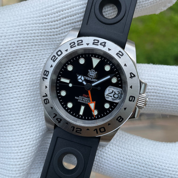 ★Welcome Deal★Steeldive SD1992 NH34 GMT Automatic Watch