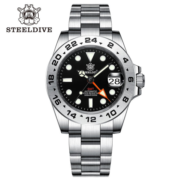 ★Welcome Deal★Steeldive SD1992 NH34 GMT Automatic Watch