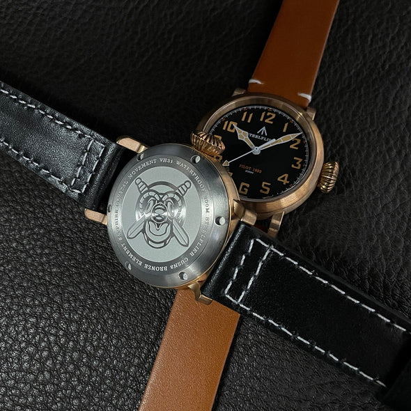 Steelflier SF747S 40mm Bronze VH31 Quartz Pilot Watch