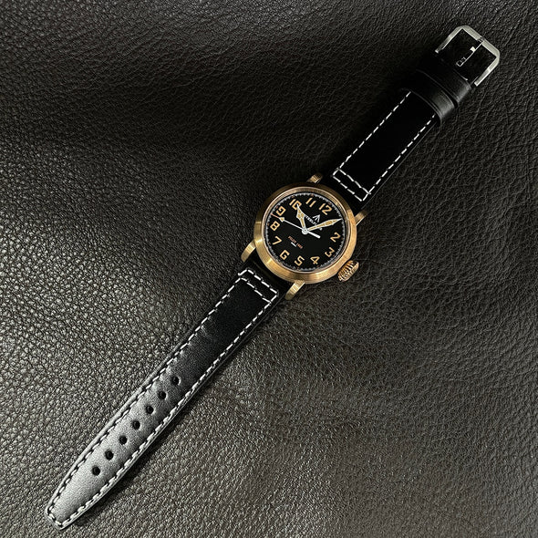 Steelflier SF747S 40mm Bronze VH31 Quartz Pilot Watch