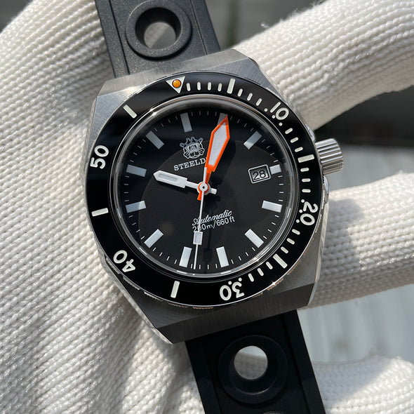 STEELDIVE SD1973 Orologio subacqueo da uomo NH35 Orologio meccanico automatico da uomo Lunetta in ceramica luminosa Orologio da sub da uomo Orologi Zaffiro 1511 STEELDIVE SD1973 Orologio subacqueo da uomo NH35 Orologio meccanico automatico da uomo Lunetta in ceramica luminosa Orologio da sub da uomo Orologi Zaffiro 1511