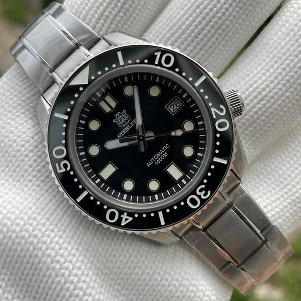 UK Warehouse - Steeldive SD1968 Mariner 300 Monobloc Dive Watch