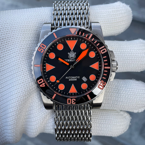Steeldive SD1987 Big Sub Men Dive Watch