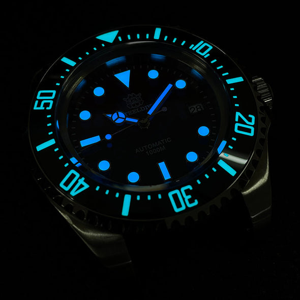 UK Warehouse - STEELDIVE SD1964 Sea-Dweller Sub Dive Watch