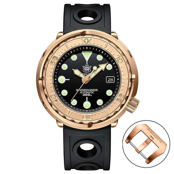 ★LaborDay Sale★Steeldive SD1975S Bronze Tuna Diver Watch
