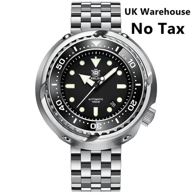 UK Warehouse - Steeldive SD1978 Emperor Tuna 1000m Diver Watch