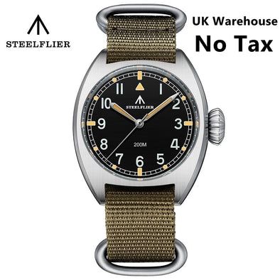 UK Warehouse - Steelflier SF745 British Army W10 Quartz Field Watch