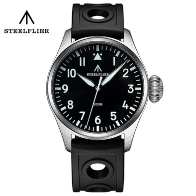 Steeldive SF743 43mm Big Pilot Quartz Watch