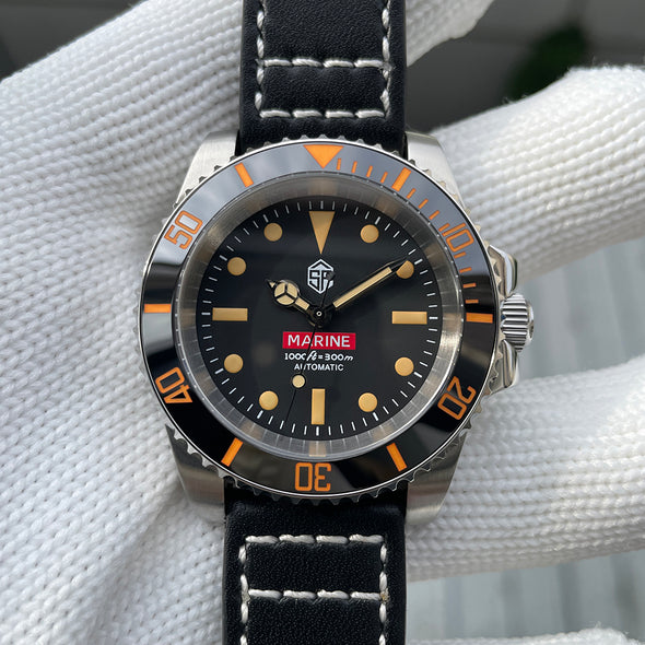 ★Welcome Deal★Steelflier SF754VC Orange Sub Automatic Watch V2