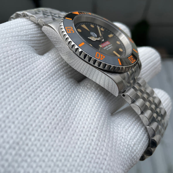 ★Welcome Deal★Steelflier SF754VC Orange Sub Automatic Watch V2