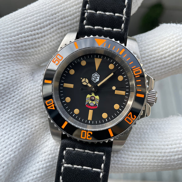 ★Welcome Deal★Steelflier SF754VC Orange Sub Automatic Watch V2