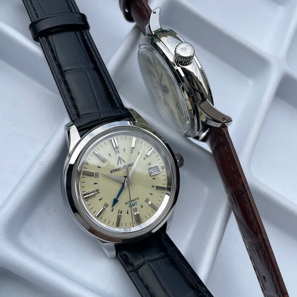★Anniversary Sale★Steelflier SF791 Elegance Collection NH34 GMT Watch