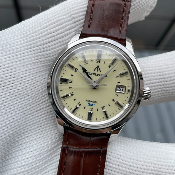 ★Anniversary Sale★Steelflier SF791 Elegance Collection NH34 GMT Watch