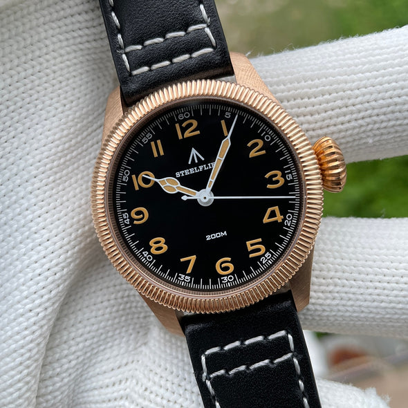 Steelflier VH60 Bronze Filed Watch SF741S