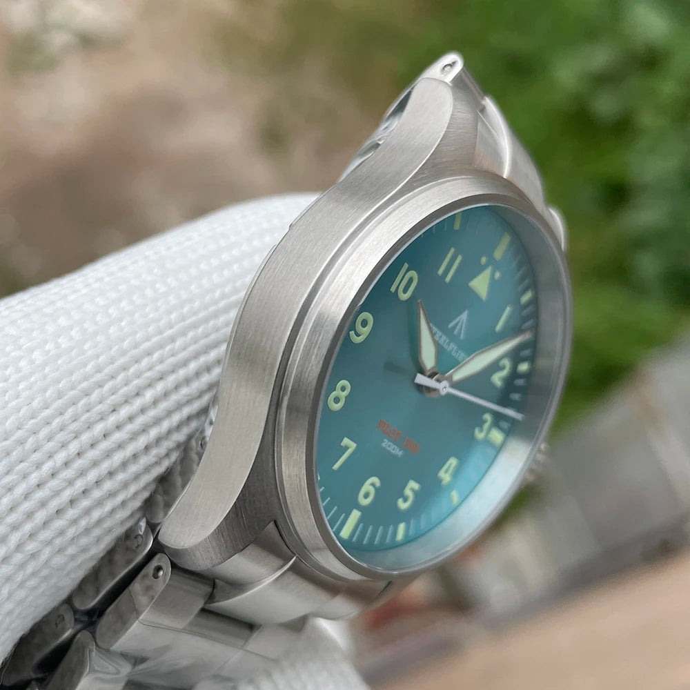 Buy Steelflier Watches 39mm Pilot Watch SF740 Steeldive Steeldive Watch Store