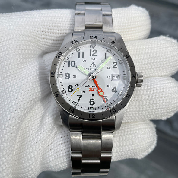 ★Welcome Deal★Steelflier SF792 NH34 GMT Automatic Watch