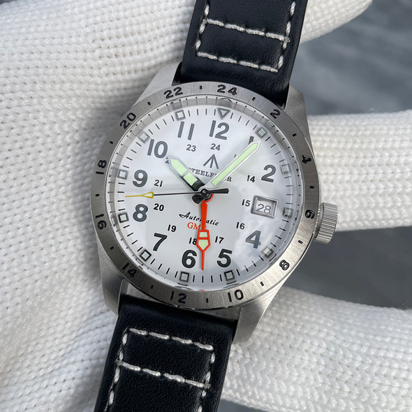 ★Welcome Deal★Steelflier SF792 NH34 GMT Automatic Watch