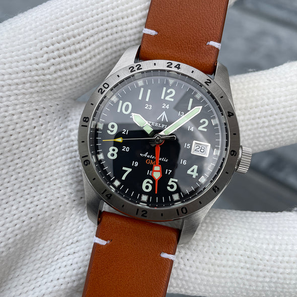 ★Welcome Deal★Steelflier SF792 NH34 GMT Automatic Watch