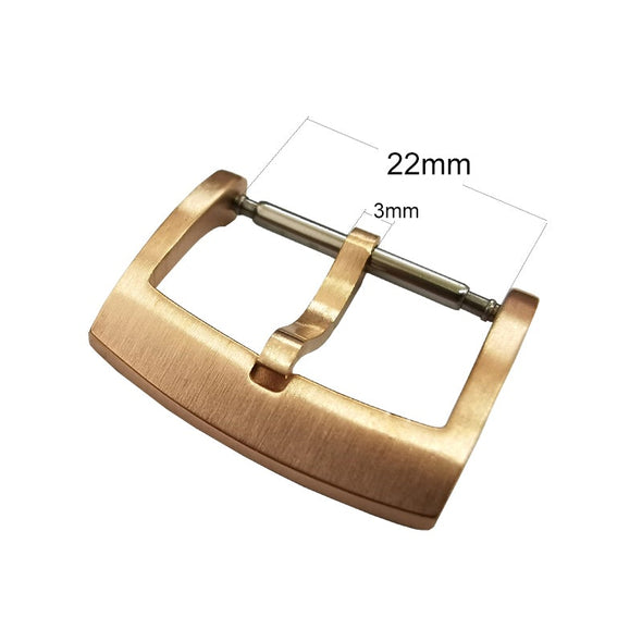 Brushed  Solid Bronze Cusn8 watch band buckles