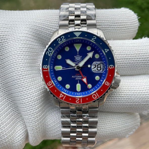 Steeldive SD1994L Sapphire Bezel NH34 GMT Watch