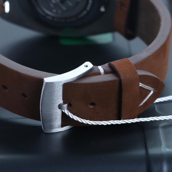 Frosted Leather Watch Strap Watch Band