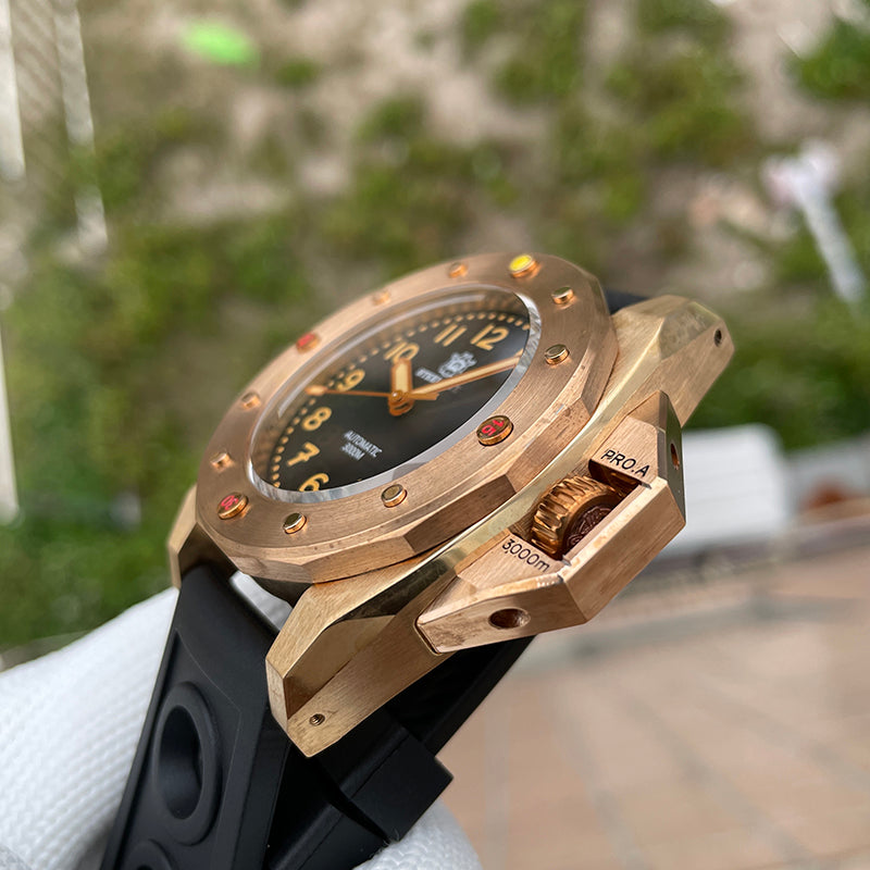 Diver bronze watch sales