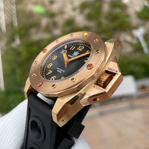 Steeldive SD1945S Bronze 3000m Deep Dive Watch