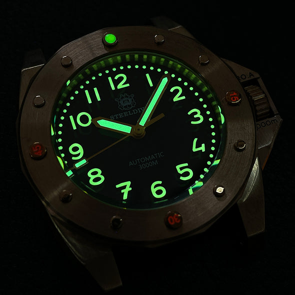 Steeldive SD1945S Bronze 3000m Deep Dive Watch