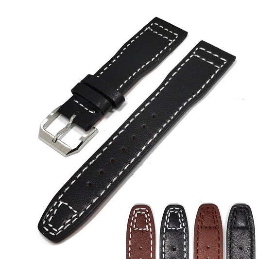 20mm Pilot Leather Watch Strap Watch Band