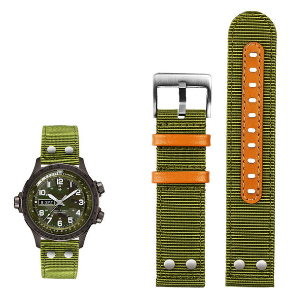 Soft Nylon Canvas Strap Watchband