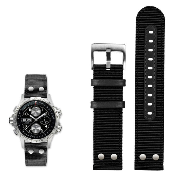 Soft Nylon Canvas Strap Watchband