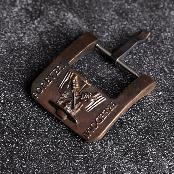 V for Vendetta Bronze Watch Band Buckle