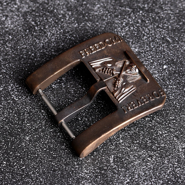 V for Vendetta Bronze Watch Band Buckle
