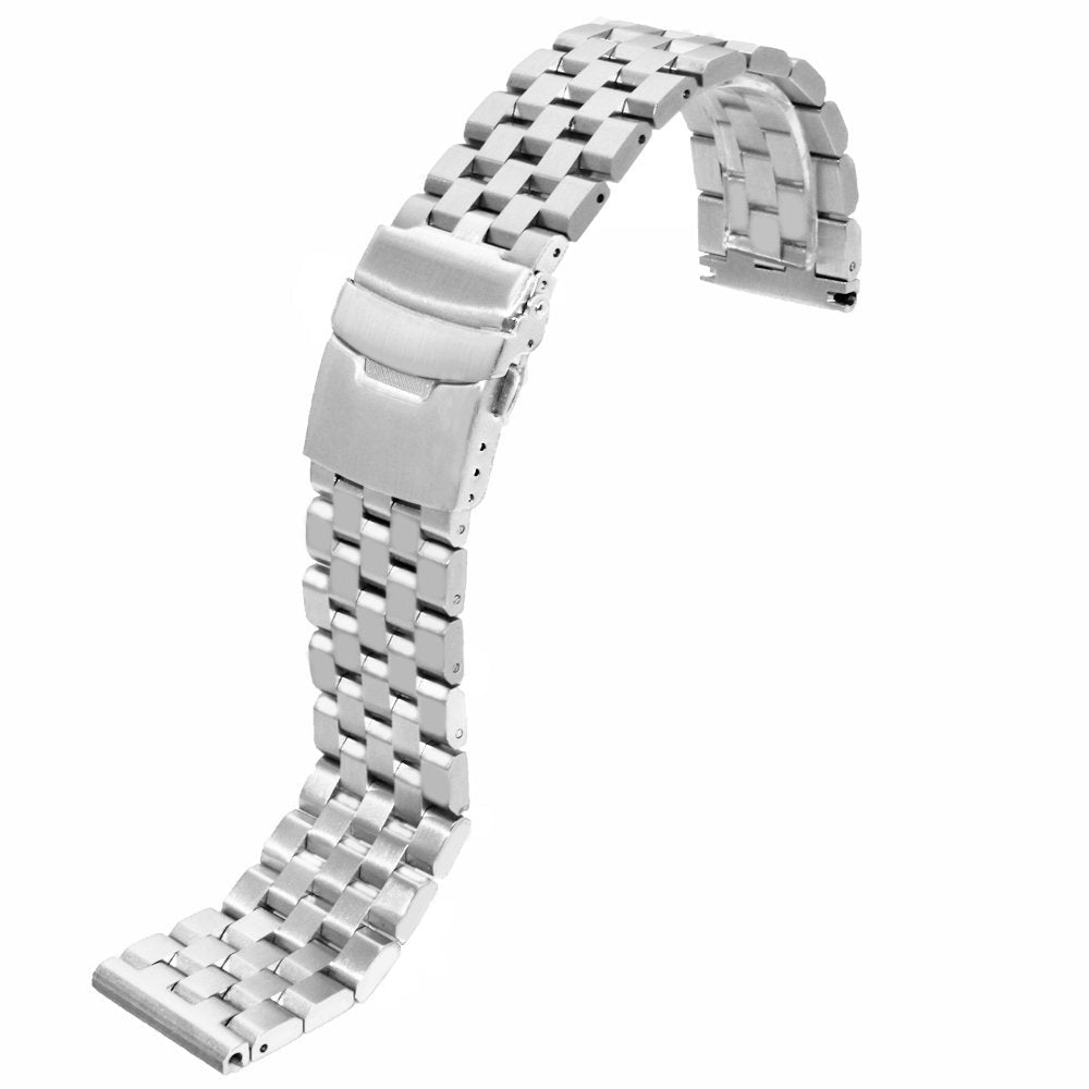 Coupons Brushed Solid Stainless Steel Watch Strap Replacement On