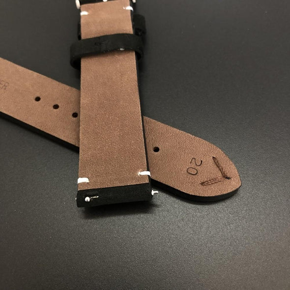 Frosted Leather Watch Strap Watch Band