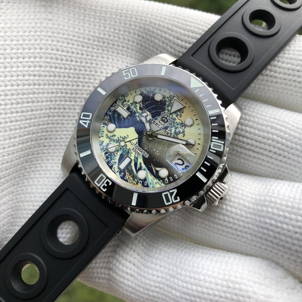 Steeldive SD1953 Great Wave Sub Diver Watch