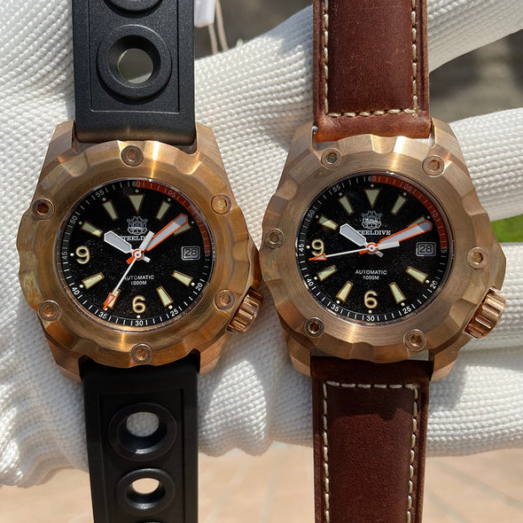 ★Steeldive SD1942S 45MM Solid Bronze Watch