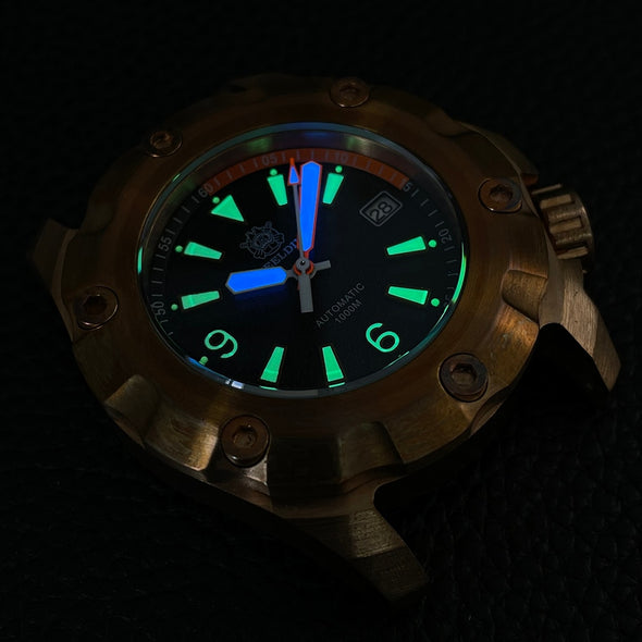 Steeldive SD1942S 45MM Solid Bronze Watch