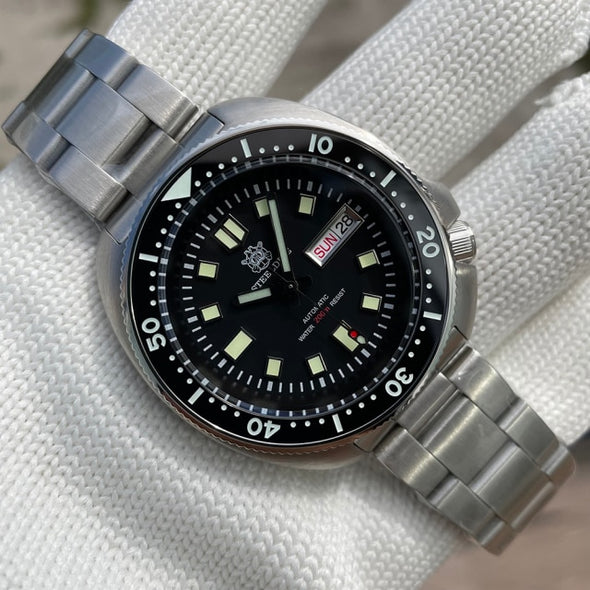 Steeldive SD1970W NH36 Automatic 6309 Turtle Dive Watch