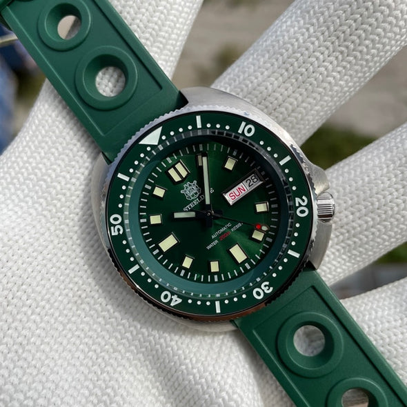 Steeldive SD1970W NH36 Automatic 6309 Turtle Dive Watch