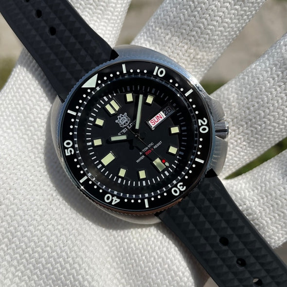 Steeldive SD1970W NH36 Automatic 6309 Turtle Dive Watch