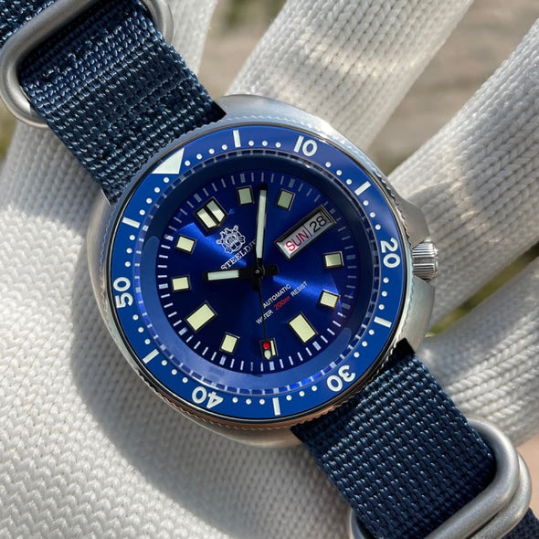 Steeldive SD1970W NH36 Automatic 6309 Turtle Dive Watch
