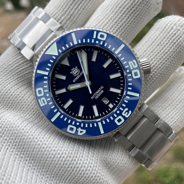 Steeldive SD1976P Monoblock 48mm Diver Watch